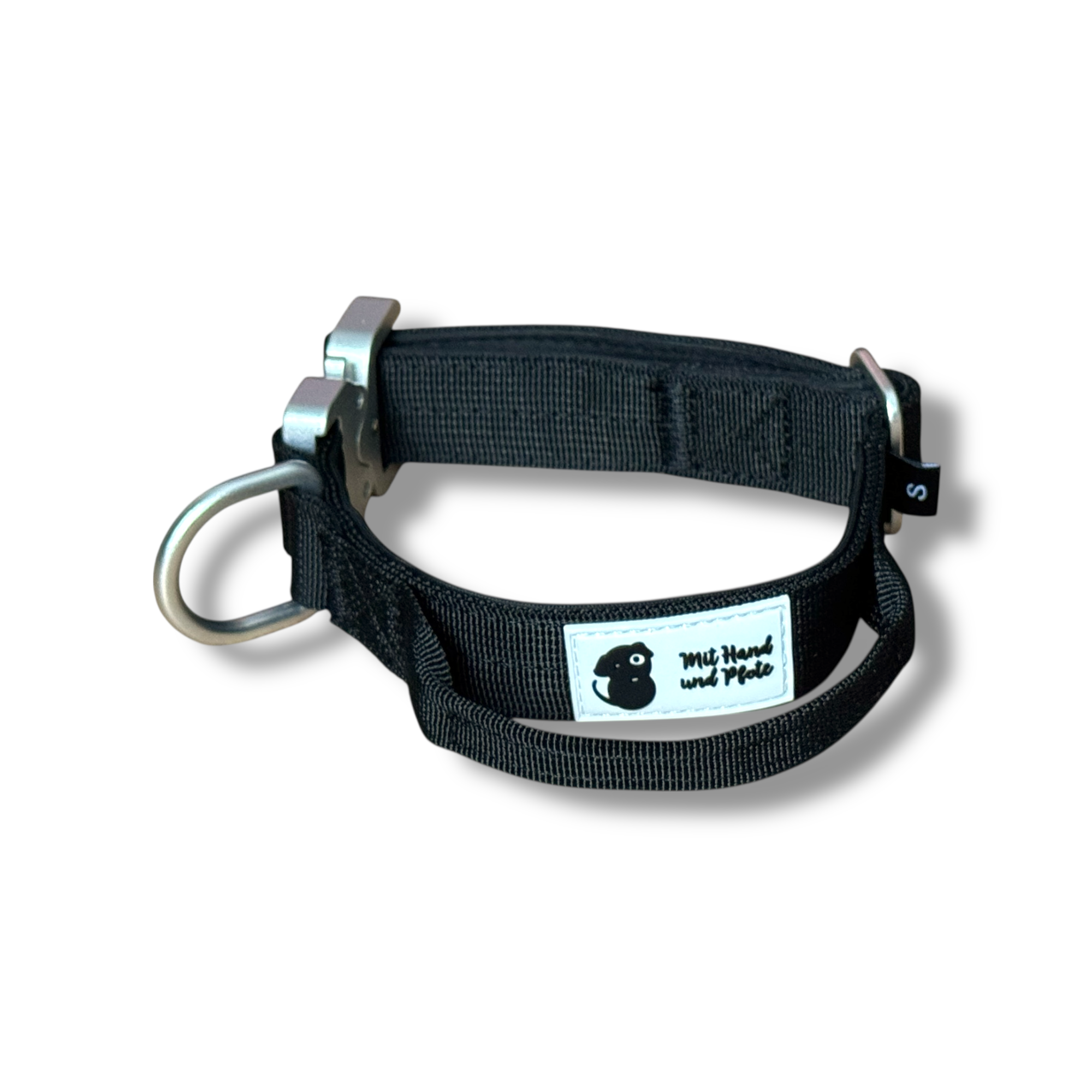 Hundehalsband Secure Grip Light schwarz