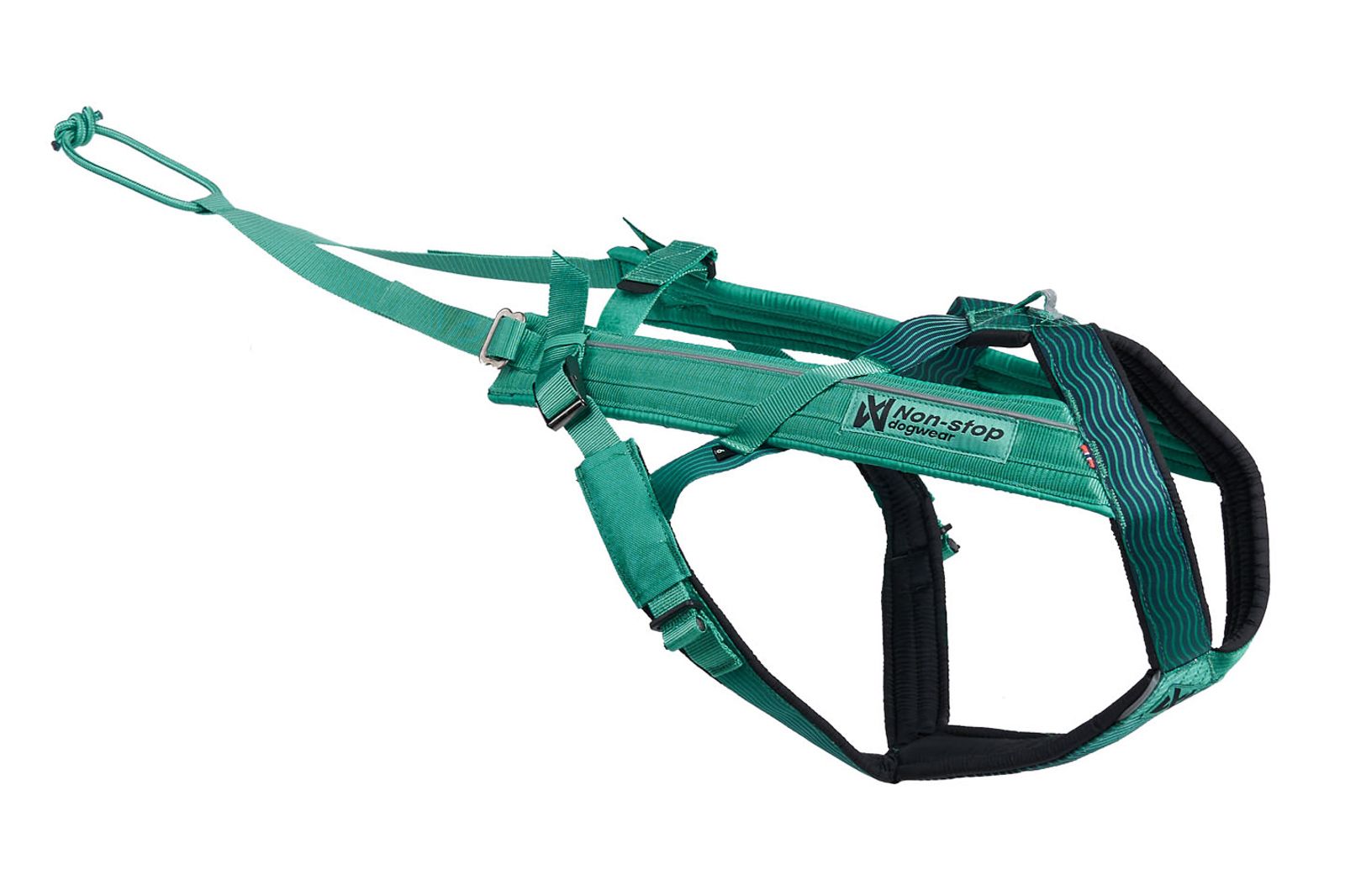 Zuggeschirr Non-stop dogwear Freemotion Harness 5.0 aqua