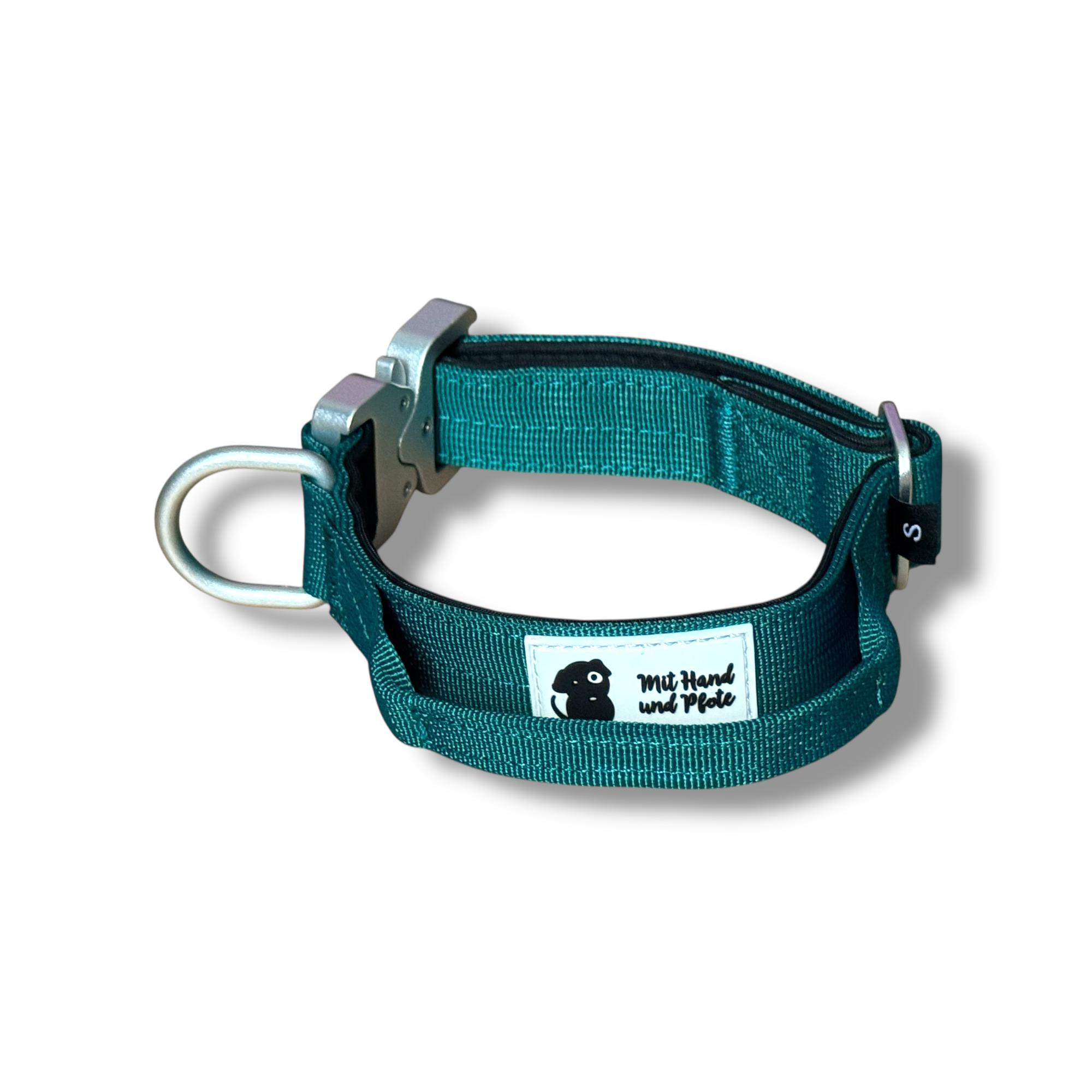 Hundehalsband Secure Grip Light Teal