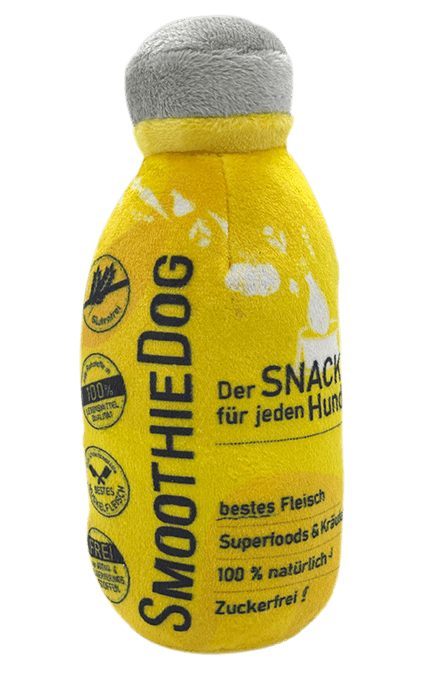 SmoothieDog Spielzeug Smoothie Flasche aus Stoff