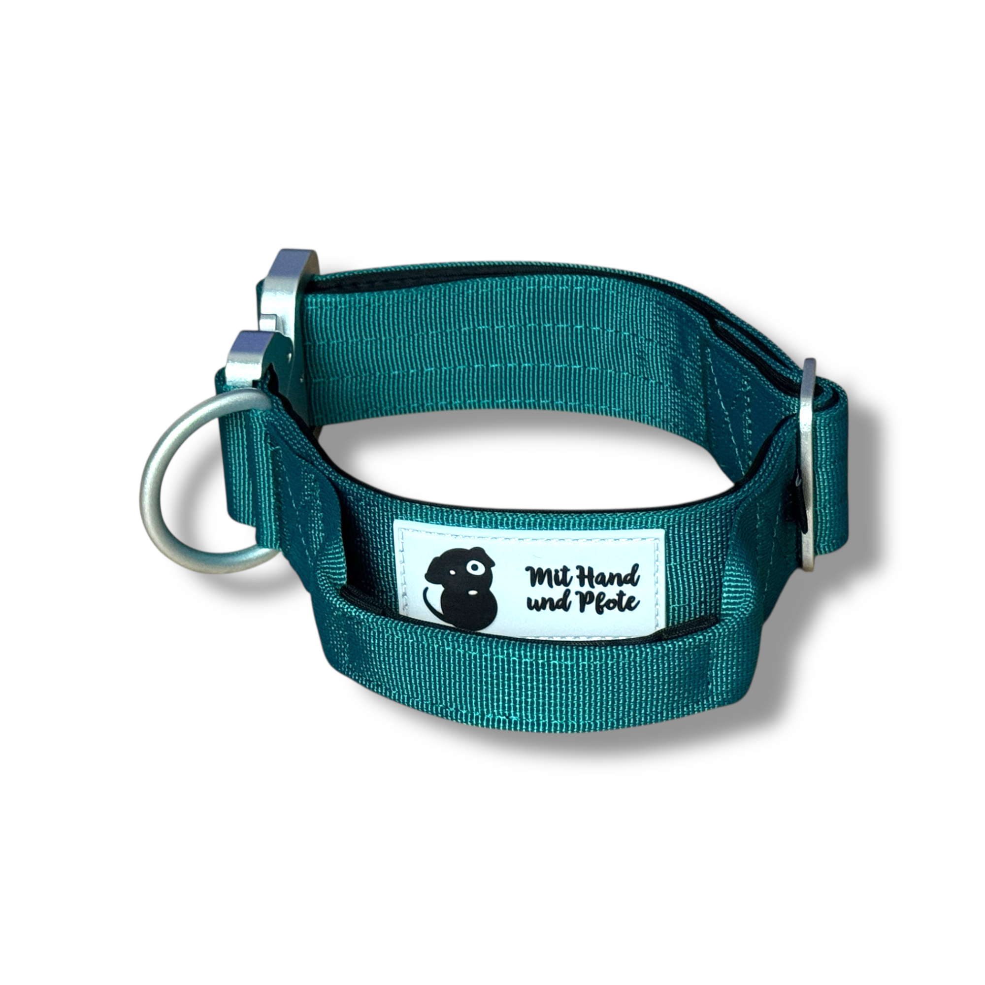 Hundehalsband Secure Grip Light Teal