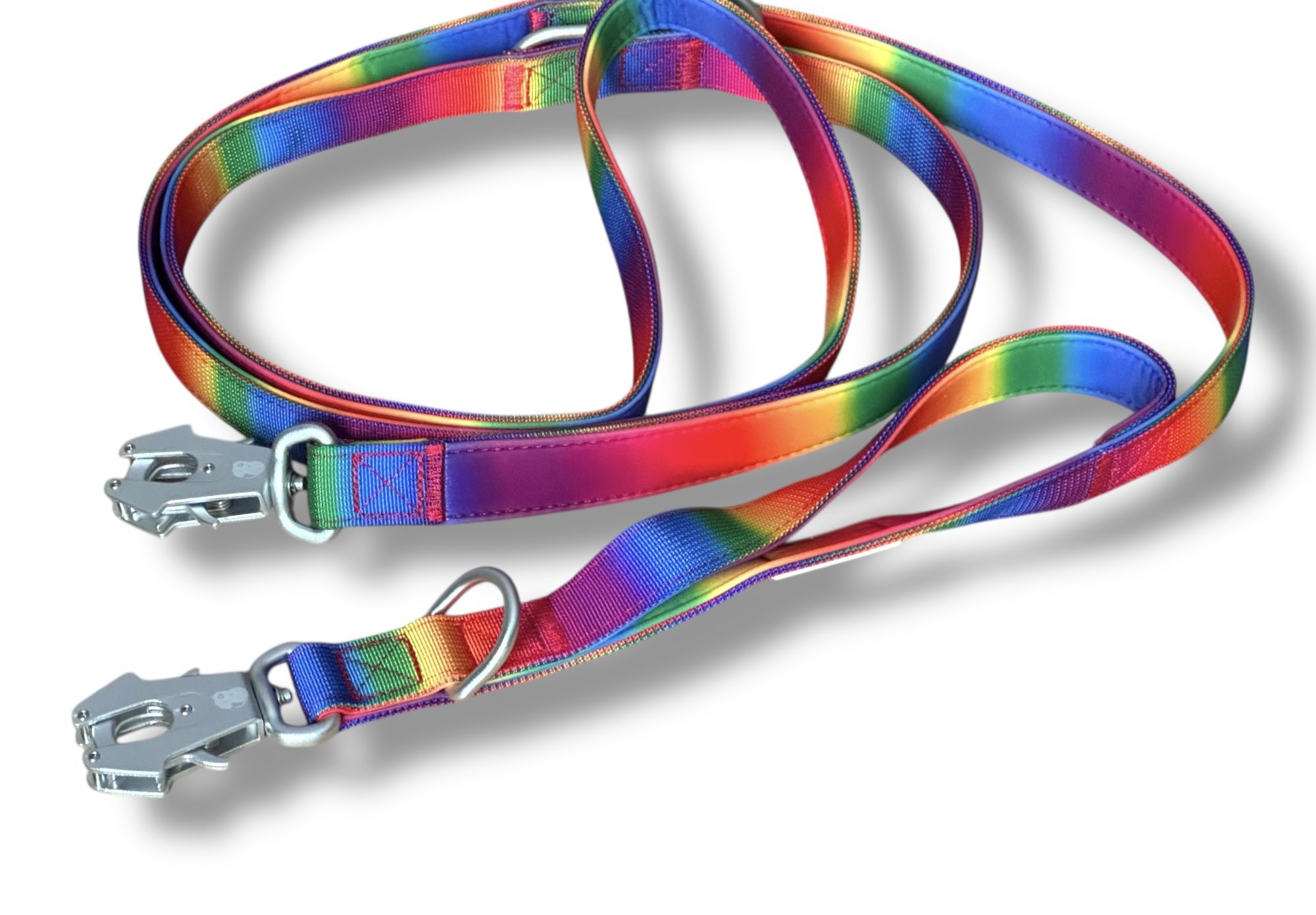 Hundeleine Secure mit integriertem Kurzführer OG Pride